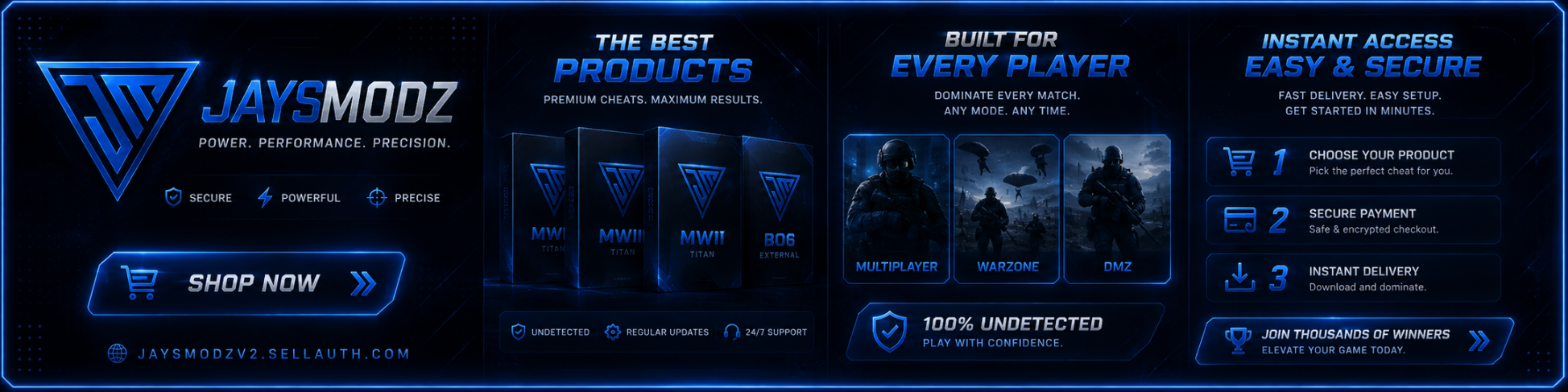 JaysModz products, player benefits, and instant access